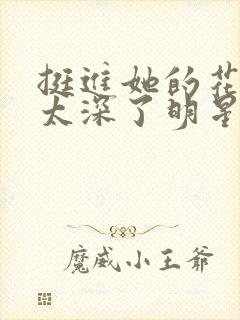 挺进她的花苞啊太深了明星小说封面
