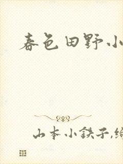 春色田野小说