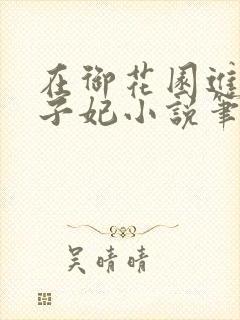 在御花园进入太子妃小说笔趣阁