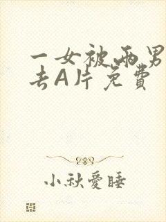 一女被两男桶进去A片免费