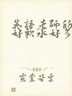 英语老师的兔子好软水好多封面