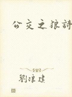公交之狼诗晴封面