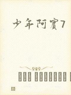 少年阿宾7封面