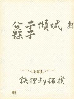 公子倾城 维和粽子