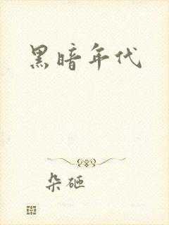 黑暗年代封面