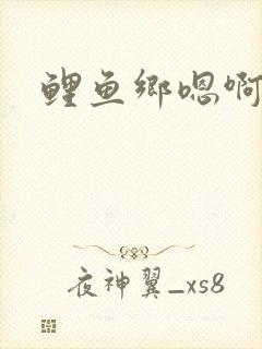 鲤鱼乡嗯啊