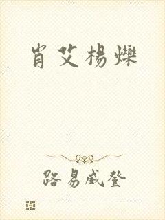 肖艾杨烁