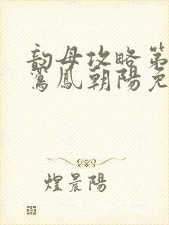 韵母攻略第二部鸾凤朝阳免费阅读