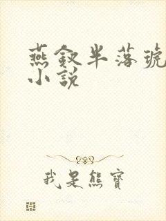 燕钗半落琥珀糖小说