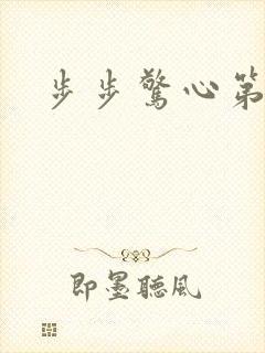 步步惊心第二部封面