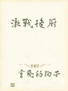 激战后厨