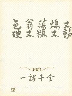 色翁荡熄又大又硬又粗又动态图