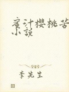 蜜汁樱桃苦咖啡小说