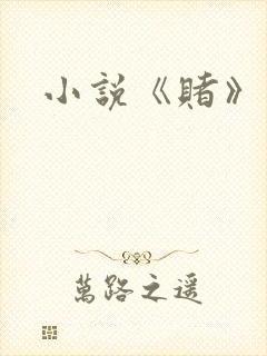 小说《赌》