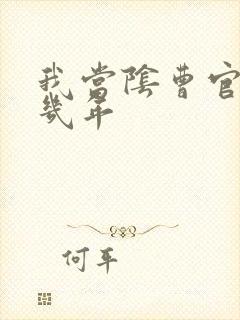 我当阴曹官的那几年