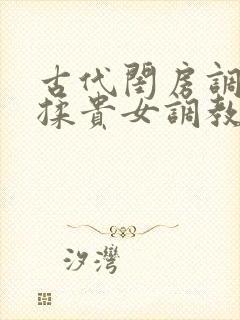 古代闺房调教h揉贵女调教记
