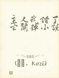 主人我错了请把它关掉小说