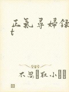 正气寻妇录txt