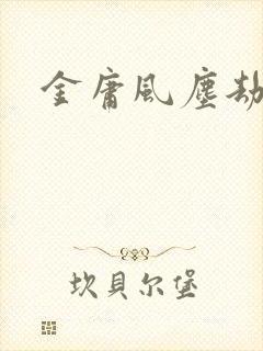 金庸风尘劫封面