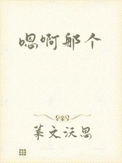 嗯啊那个