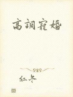 高调宠婚