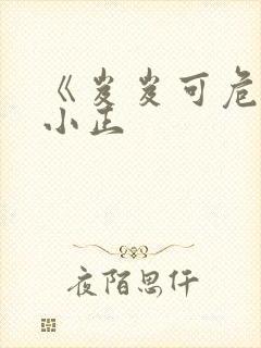 《岌岌可危》夏小正封面