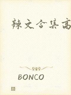辣文合集高h封面