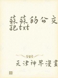 苏苏的公交车日记txt