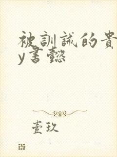 被训诫的贵妃by书懿封面