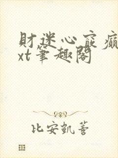 财迷心窍癫婆txt笔趣阁