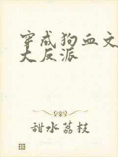 穿成狗血文中的大反派封面