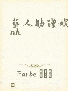 艺人助理娱乐圈nh