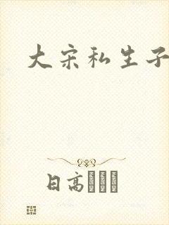 大宋私生子
