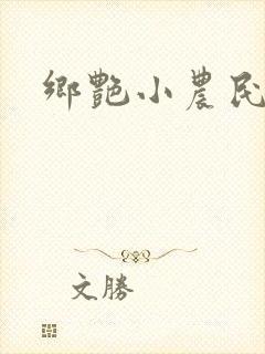 乡艳小农民封面