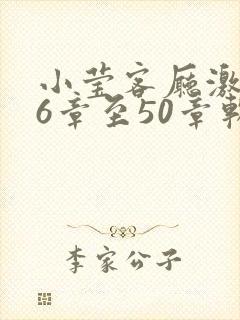 小莹客厅激情46章至50章软件介绍封面