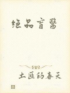 绝品盲医封面
