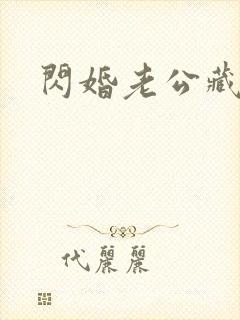 闪婚老公藏不住