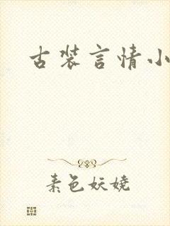 古装言情小说封面