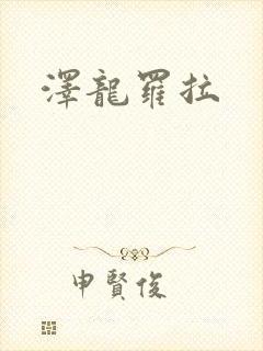 泽龙罗拉封面