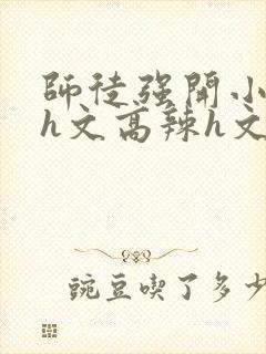 师徒强开小嫩苞h文高辣h文