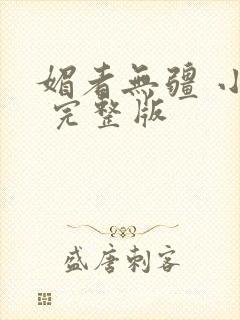 媚者无疆 小说 完整版
