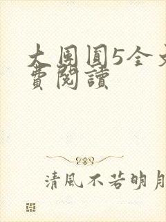 大团圆5全文免费阅读