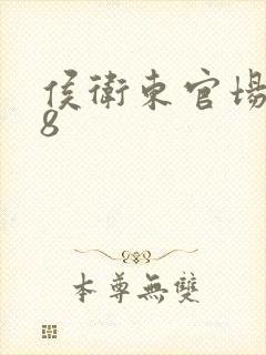 侯卫东官场笔记8