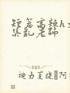短篇高辣h文合集乱老师封面
