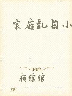 家庭乱日小说