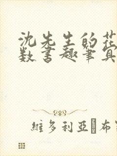 沈先生的花式调数书趣笔冥鸿封面