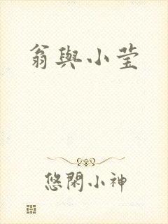 翁与小莹封面