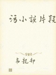 污小说片段