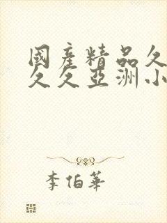 国产精品久久久久久亚洲小说
