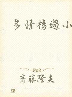 多情杨过小说